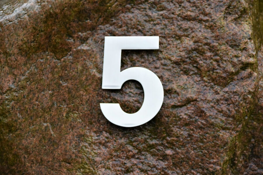 数字の5