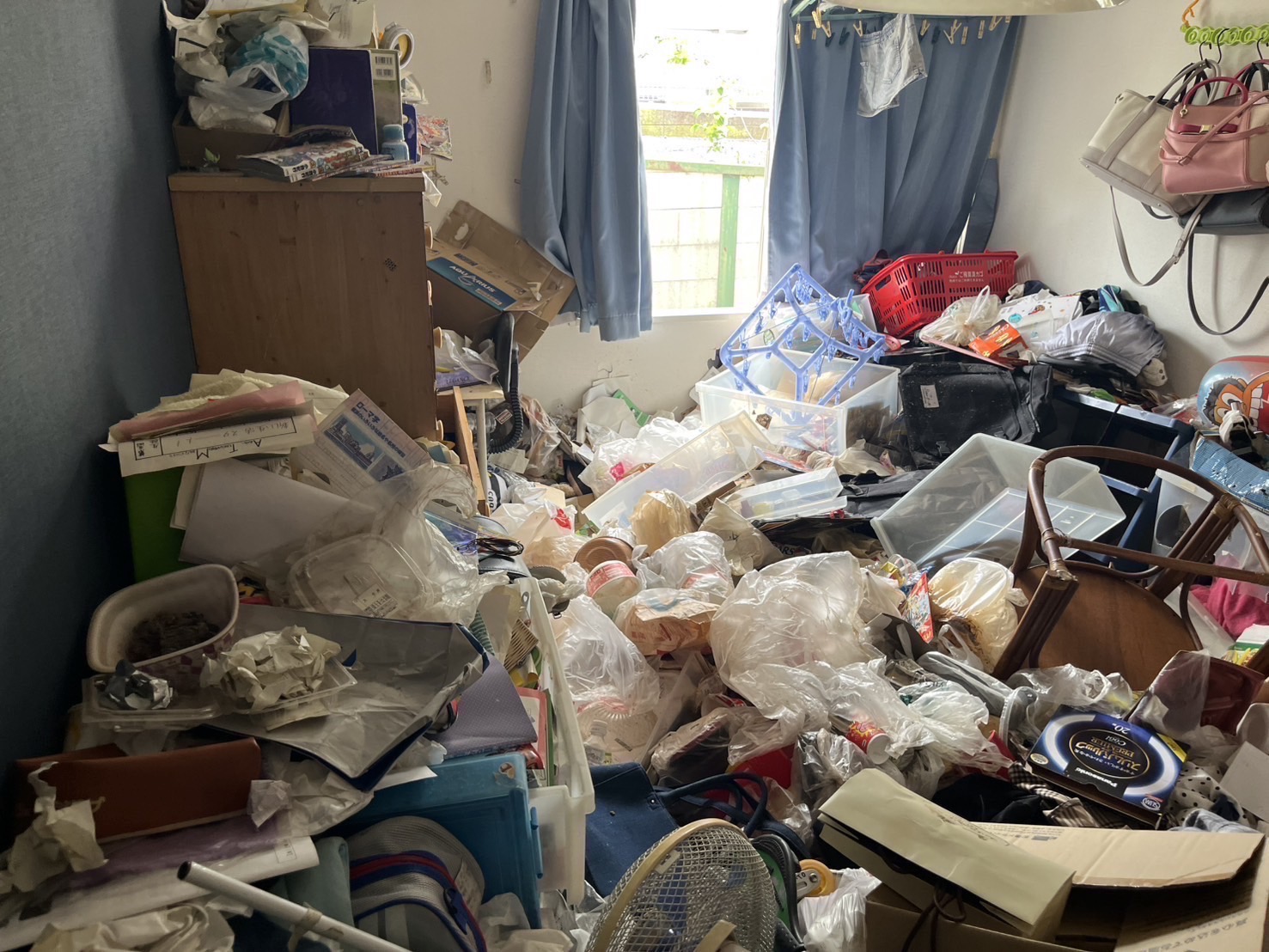 ゴミ屋敷片付け前の様子