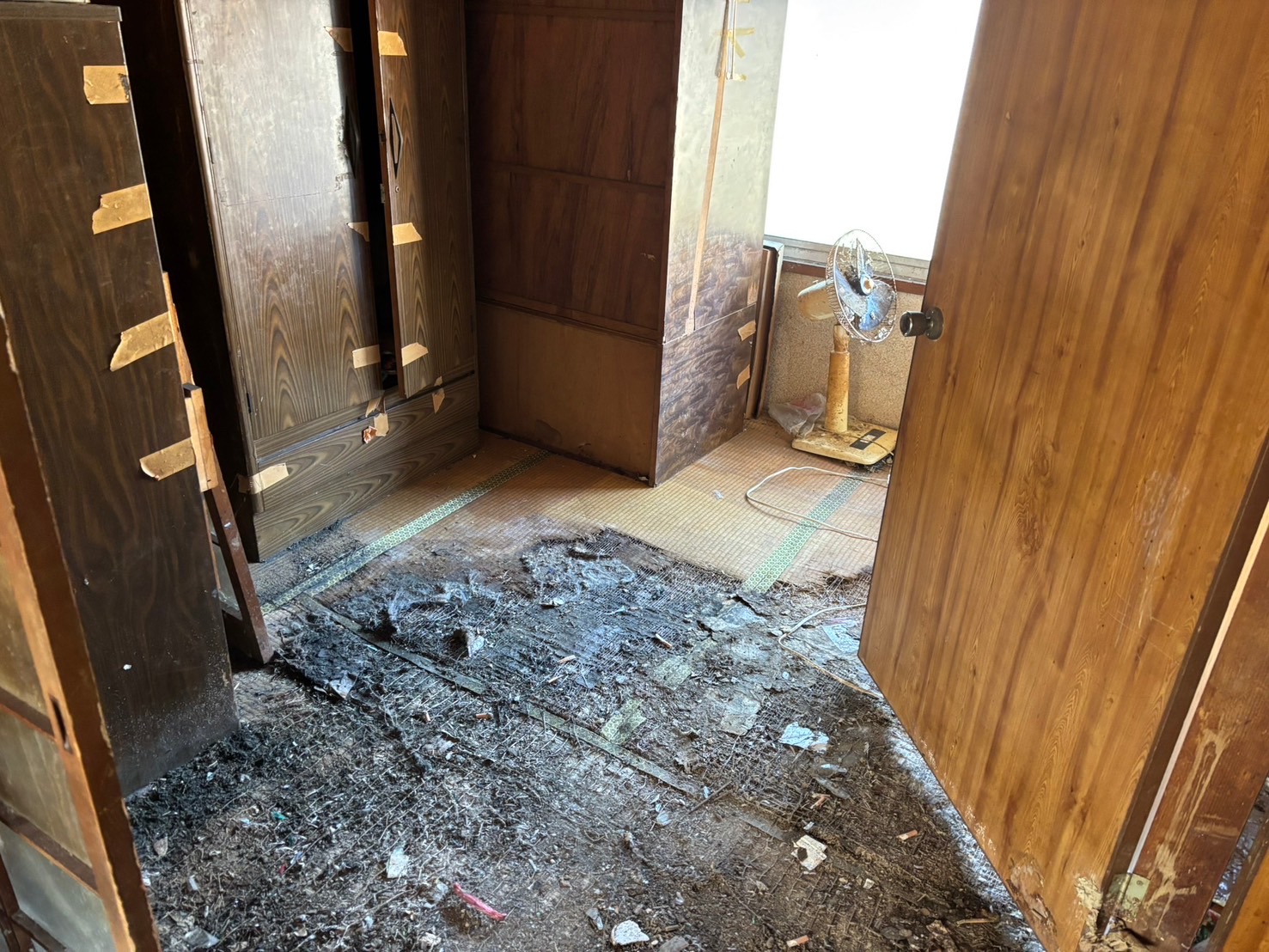 ゴミ屋敷片付け後の状態