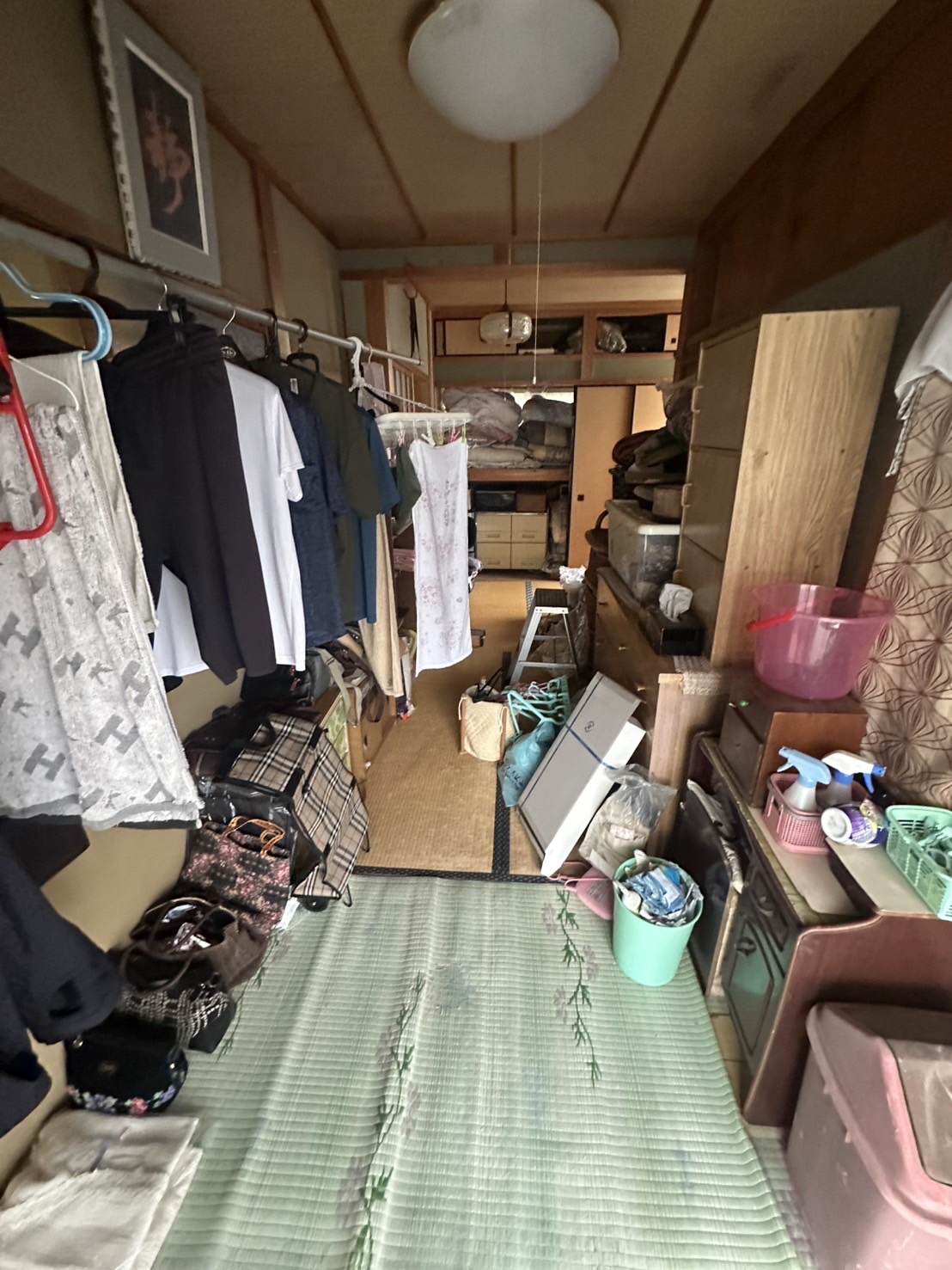 遺品整理前